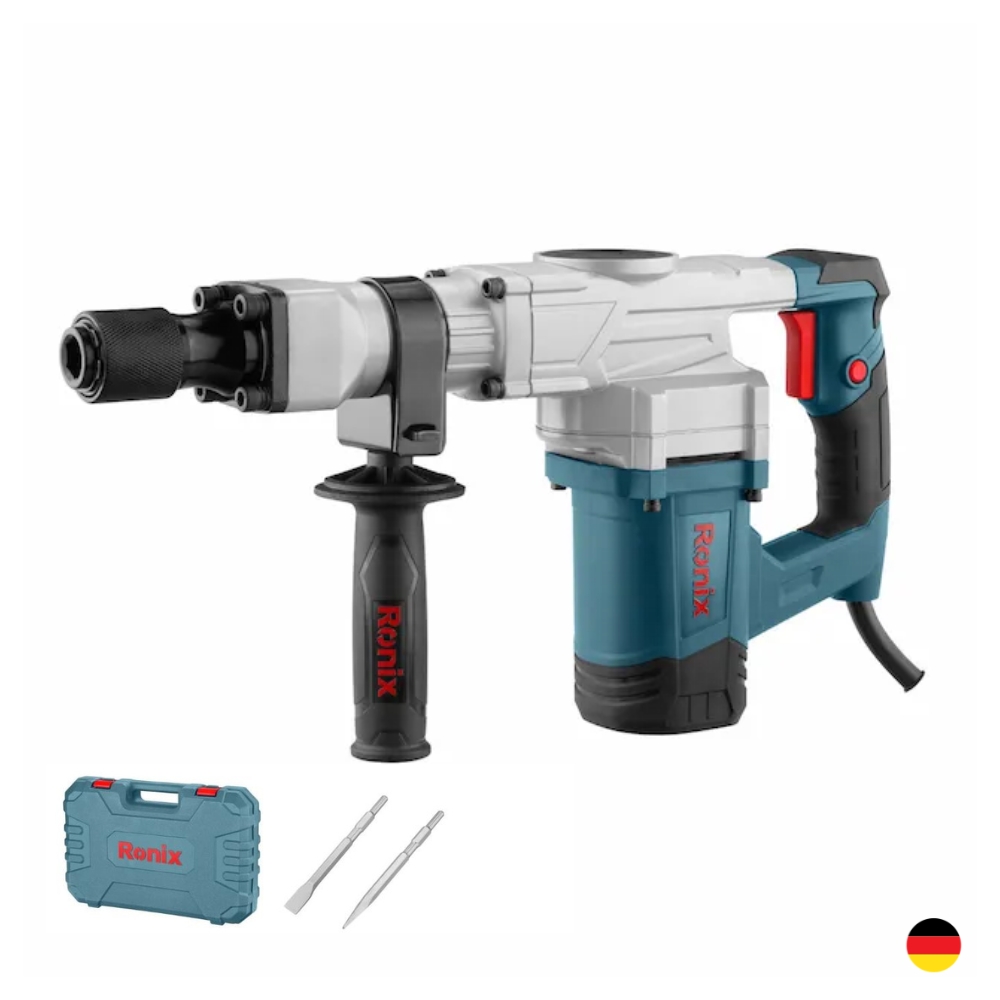 RONIX PERU SAC (49) Martillo Demoledor 1100W 6.4KG 15J SDS HEX RONIX 2820 - Imagen 1