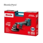 Amoladora Inalámbrica 4 1/2" 20V 4Ah BRUSHLESS RONIX 8901K - Imagen 4