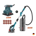 Lijadora RONIX De Pared y Techo 820W + Lijadora 230W COMBO