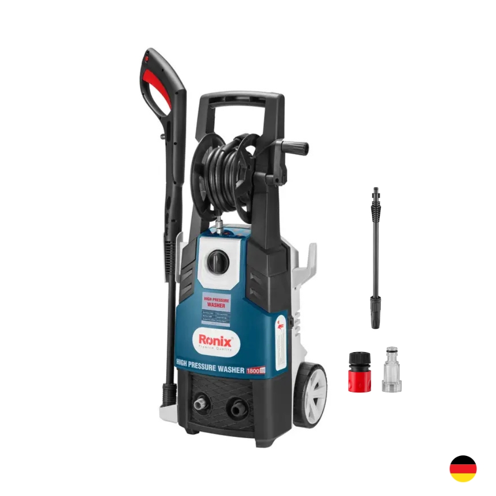 RONIX PERU SAC (8) Hidrolavadora Eléctrica 1800W 140Bar RONIX RP-0140 - Imagen 1