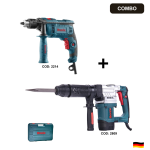 Taladro Percutor 1/2″ 750W + Demoledor 1050W 6KG RONIX