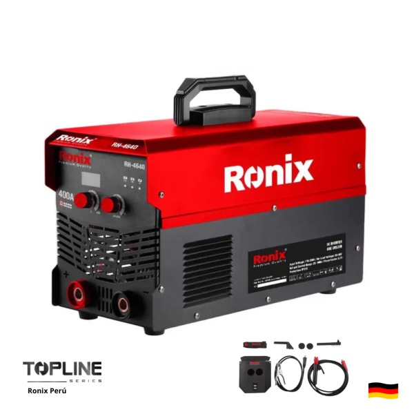 Máquina de Soldar 400A Inverter DC ARC IGBT RONIX RH-4640 INDUSTRIAL