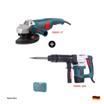 Amoladora Ronix 9" 2400W + Demoledor Ronix 6KG 1050W