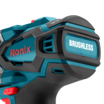 Taladro Percutor Atornillador 1/2" 40V 2Ah Inalámbrico Brushless RONIX 8905-40V Industrial - Imagen 7