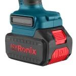 Amoladora Inalámbrica 4.5" 20V 4Ah Brushless RONIX 8657 Industrial - Imagen 7