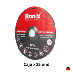 Disco De Desbaste 9" 230x6x22.3mm Caja x25und RONIX RH-3717 Industrial