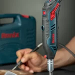 Mini Rectificadora Esmeril Torno 130W RONIX 3403 + 40 Accesorios - Imagen 2